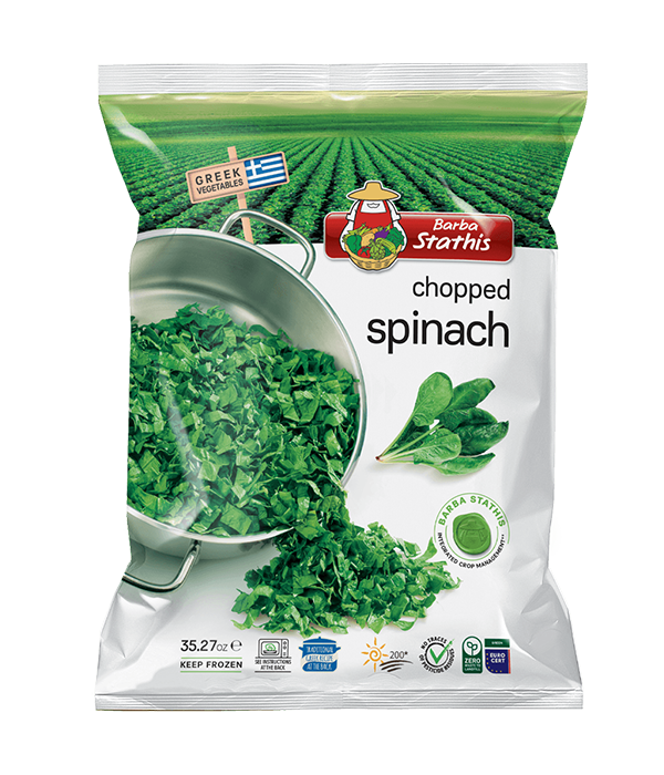Chopped spinach leaves 1000gr 