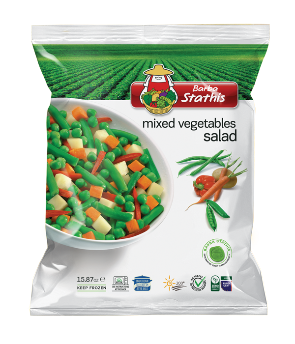 Mixed vegetables salad