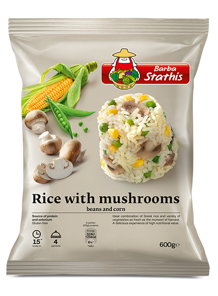 Rice with mushrooms 