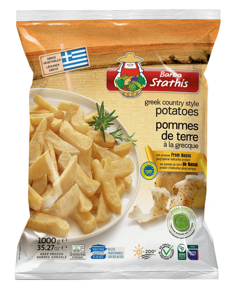 GREEK COUNTRY-STYLE NAXOS POTATOES BARBA STATHIS